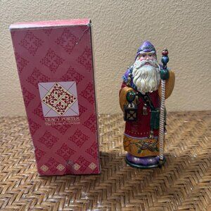 VINTAGE MIDWEST TRACY PORTER SANTA FIGURINE 7.5" Christmas Saint Nick 1997